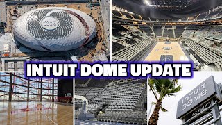 CAN'T WAIT! JUST 2 MONTH AWAY! Intui Dome Construction Update! The Wall, Sound, Court, Signage,Plaza