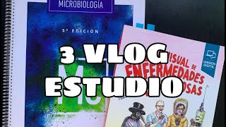 VLOG estudio UNA SEMANA CONMIGO: microbiología, sale el BOE, Flashcard, simulacro