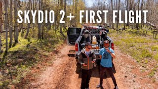 Skydio 2 + First Flight (Follow me)