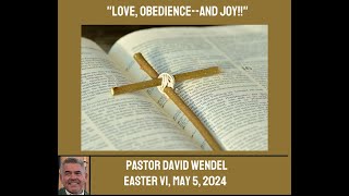 "Love, Obedience--and Joy!"