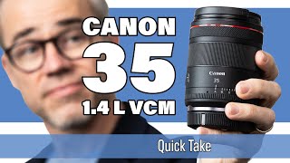 Canon 35mm f1.4 L VCM 👉 Quick Take (Does it make sense for a headshot photographer? 🤔)