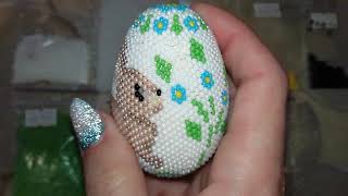 268#🐣🌷Мой подбор бисера🐣🌷/🐰🐇Пасхальный кролик🐰🐇