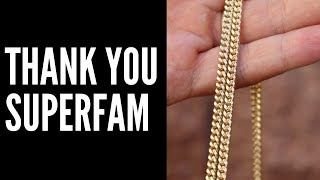 10K Gold 4mm Hollow Miami Cuban Chain - SuperFam