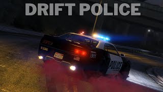 Drift con el Auto de Policía - GTA 5  🚔🔥