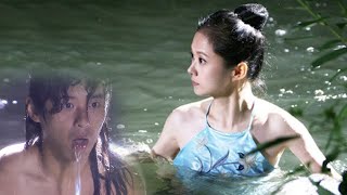 【搞笑喜劇】美女正在湖裡洗澡，怎料水下冒出個小夥直流口水！#喜劇  #功夫 #中国电视剧 #搞笑  #武侠 #movie #jangnara