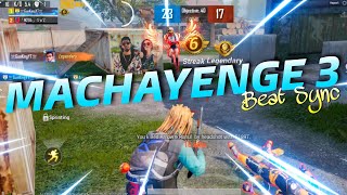 🔥 PUBG MOBILE BEST EDITED BEAT SYNC MONTAGE -⚡ MACHAYENGE 3 💣| SWAALINA | DEDICATED TO EMIWAY BANTAI