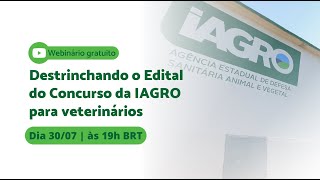 Destrinchando o Edital IAGRO-MS 2024