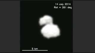 Rotating Comet - Comet 67P/Churyumov-Gerasimenko