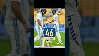 एक दिन में 400 रन बनाने वाली क्या यही इंडियन टीम है🤔#indvsnztest #INDvsNZ1stTest #shorts