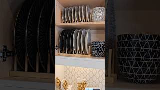 Plate organization. #plateorganizer  #cabinetorganizer #shorts