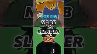 Noob Vs Slender #roblox #sigma #trending #edit #viral #slender #shorts #noob #bacon #vs #kreekcraft