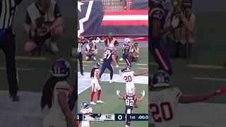 Rookie Tyquan Thornton Catches first unofficial NFL TD #Patriots