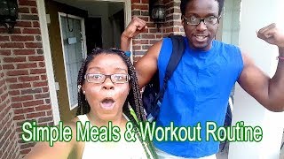 Week 1 Vegetarian: Simple Meal Plan & Workout Routine