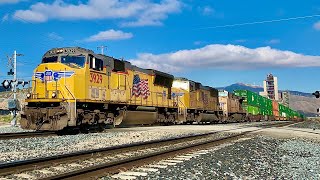 BNSF and Union Pacific - UP Mojave Sub! (Part 2)