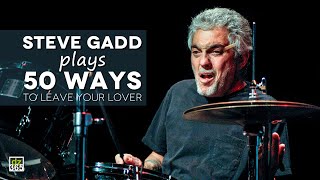 Steve Gadd plays legendary '50 Ways' drum groove