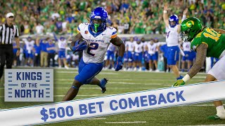 Betting against Georgia, and a $500 college football comeback on an over to love: Bets of the North