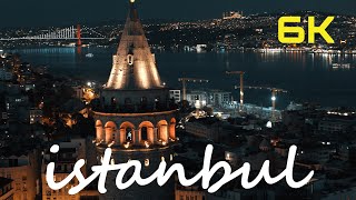 Gece İstanbul, Türkiye Drone Görüntüleri