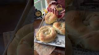 Homemade Ensaimadas فطائر هشه ومورقه بعجينه قطنيه