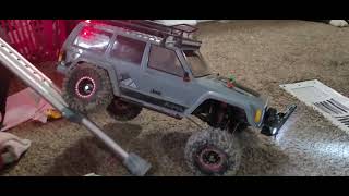 Axial scx10 ii rtr xj Treal brass upgrades