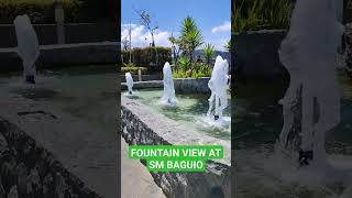 FOUNTAIN VIEW AT SM BAGUIO #shortsviral #satisfying