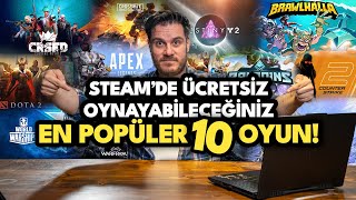 Steam'de Ücretsiz Oynayabileceğiniz En Popüler 10 Oyun!