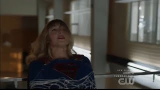 Supergirl 5x03 _ Supergirl vs Spider girl and Jonn vs Ma'alefa'ak J'onzz fight scene