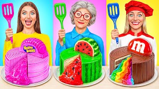 Me vs Grandma Cooking Challenge | Easy Secret Hacks and Gadgets by Jelly DO Challenge