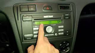 Магнитолла FORD 6000CD (pin code)