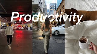 MELBOURNE VLOG: Productive Days in My Life | wholesome grocery haul |