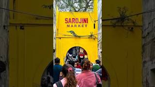 Sarojini Nagar Market on Monday ❤️😍 #sarojininagar #ytshorts #viral #creator #explore #shopping #yt