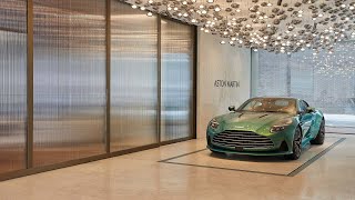 Aston Martin DB12 Makes North American Debut At Posh Q New York Location