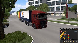 TRUCK DRIVE IN THE NIGHT euro truck simulator 2