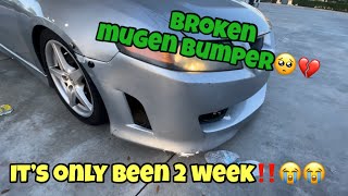 I Broke My $400 Bumper