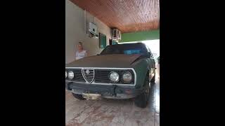 Alfa Romeu ano 1977 a mais de 30 ano parado