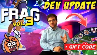 🔥Dev Update Vol 3, new interface, menu and more details.  + Gift code 🎁 #FRAG PRO SHOOTER