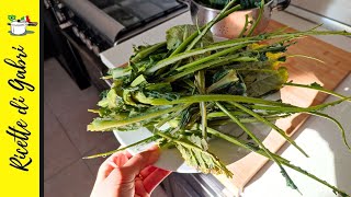 Come utilizzare i gambi del cavolo toscano e le foglie dei broccoli - Ricette di Gabri