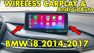 Wireless CarPlay and AndroidAuto BMW i8 2014 2015 2016 2017