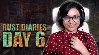 I brought weapons today | Rust Diaries | Day 6