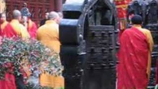 Part 2 Monks Parade at the Jade Buddha Temple in Shanghai