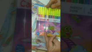 Unboxing Camel🐪 Colouring Kit🎨|| Only@149 #youtubeshorts #stationary #camel