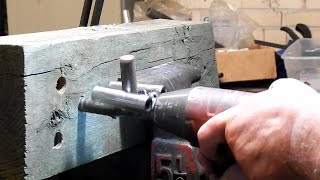 Two new tools. Homemade fence gate hinge pin removal/install tool. Part 2