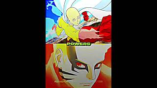 Saitama vs Naruto #marvel #dc #anime #shorts