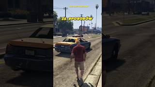 POSTACIE MOGĄ ZOSTAĆ STROLLOWANE PRZEZ TAXI?! 🚖 - GTA 5 #shorts