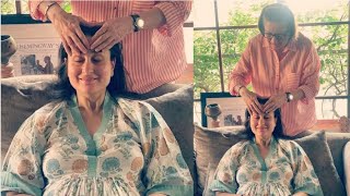 PREGNANT Kareena Kapoor ENJOYING Head Massage | Maa Ke Haatha Ka MAALISH