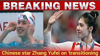 Chinese star Zhang Yufei on 'transitioning' back to enjoying swimmingChina's 10-time Olympic news.