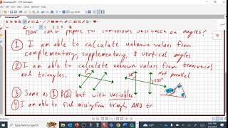 Math 7/8 Compacted: Angle Relation Review!