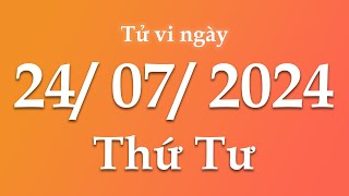 Tử Vi Ngày 24/07/2024 Của 12 Con Giáp | Triệu phú tử vi