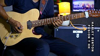 Harley Benton Fusion-T HH Roasted FNT | Guitar Demo