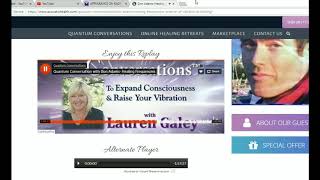 Cymatherapy LAUREN GALEY  SHOW PART 2 - QUANTUM CONVERSATIONS cymatics cymatic therapy frequencies