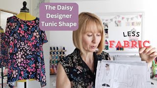 Make The Daisy Tunic Shape, with Less Fabric